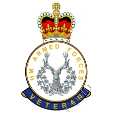 Gordon Highlanders HM Armed Forces Veterans Sticker